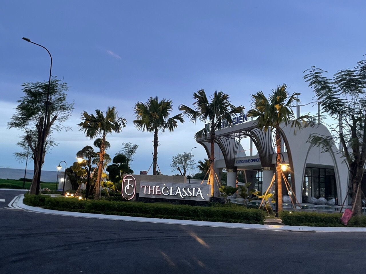 Cổng dự án sang trọng