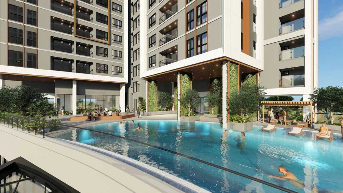 Hồ bơi dự án