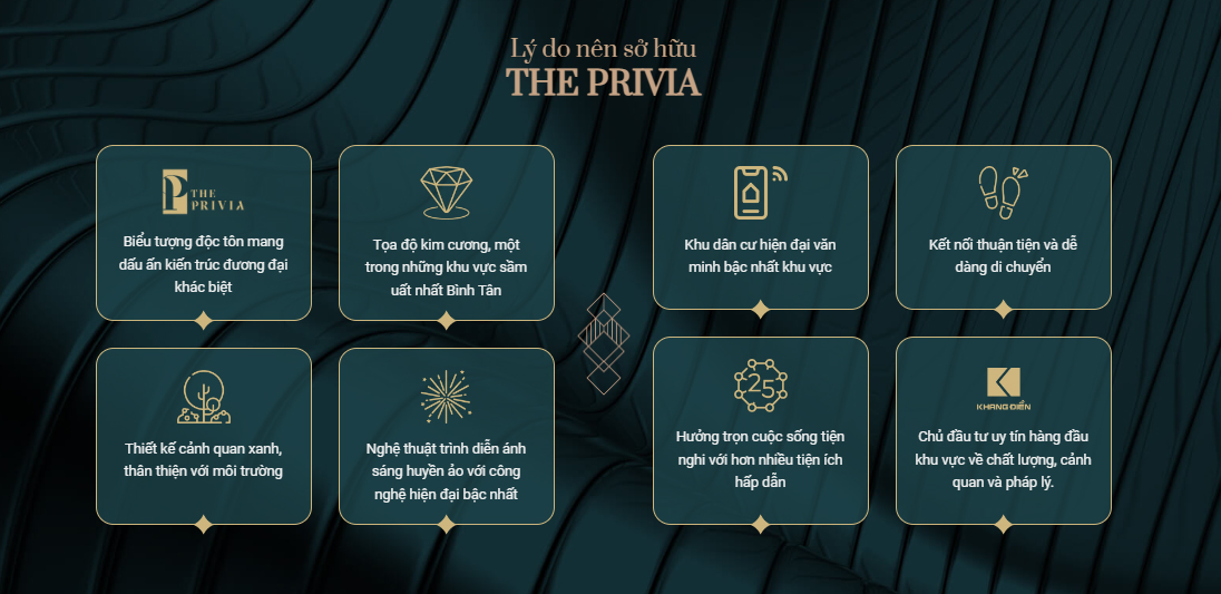 Lý do bạn nên chọn The Privia