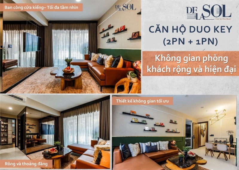 Nhà mẫu dự án De La Sol quận 4    