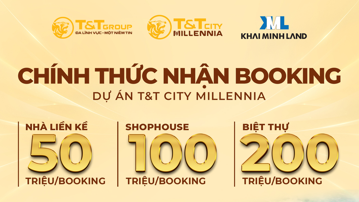 T&T City Millennia chính thức nhận booking